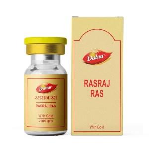Dabur Rasraj Ras with Gold - 10 Tablets